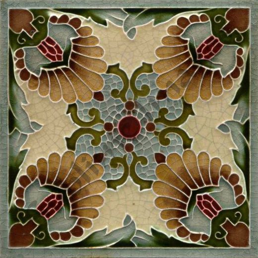 art nouveau tiles
