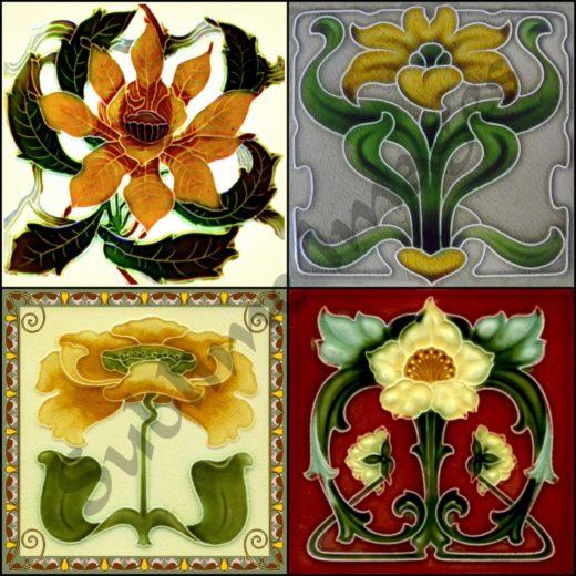 Art Nouveau Coasters