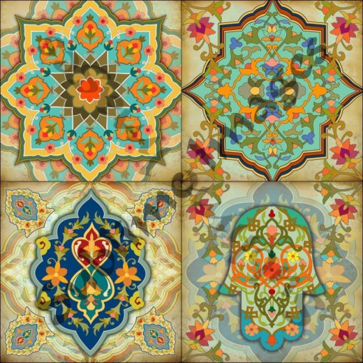 Moroccan coasters